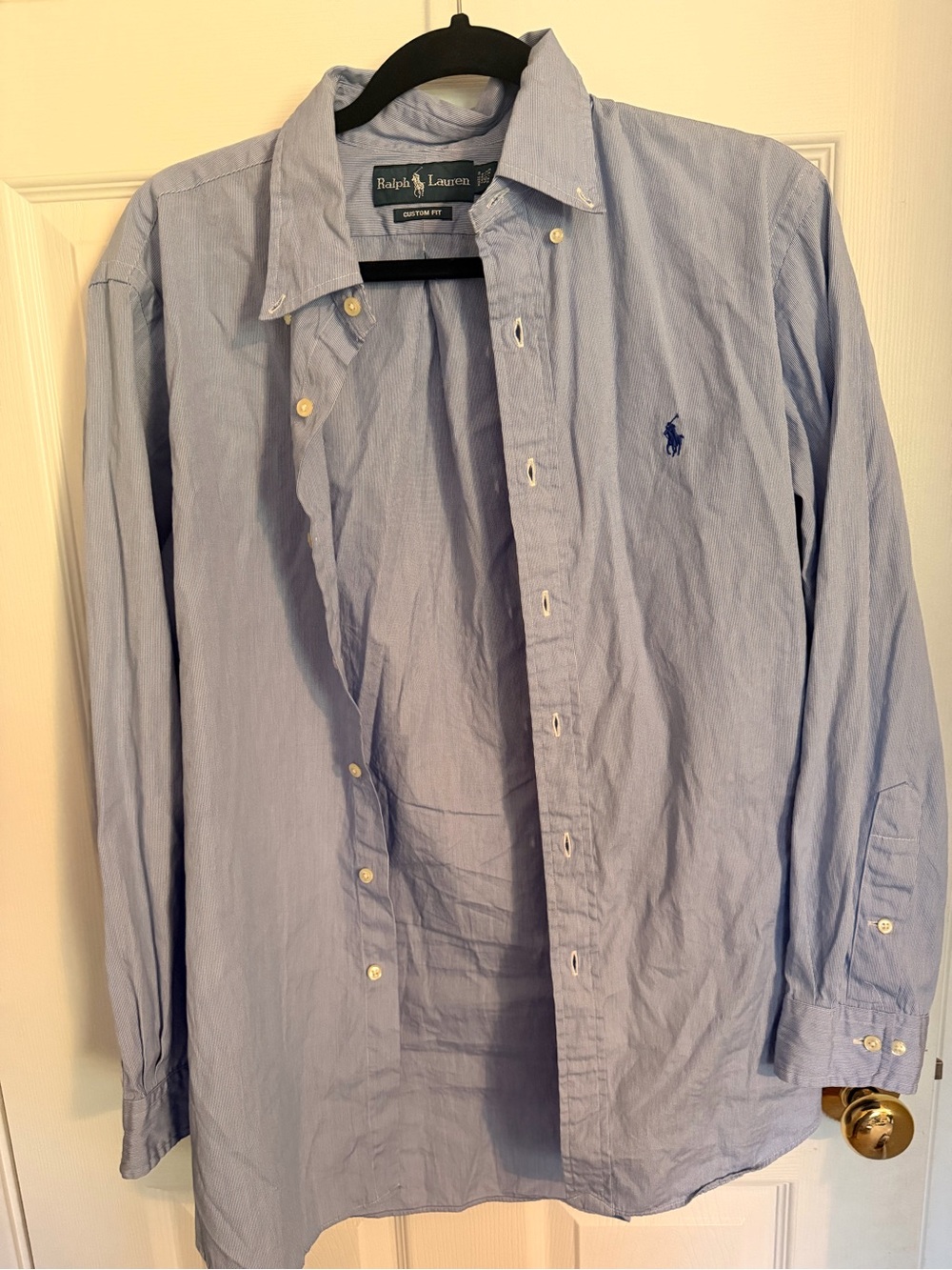 Ralph Lauren Light Blue Men's Button-Down Oxford Shirt
